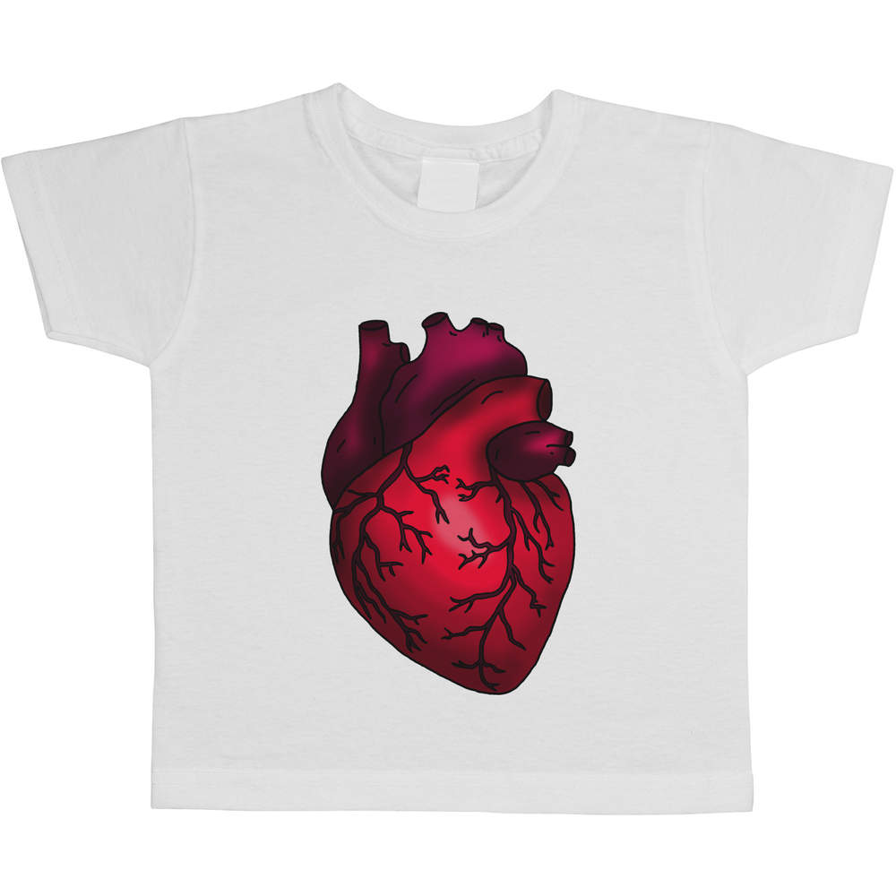 'Heart' Children's / Kid's Cotton T-Shirts (TS027140)
