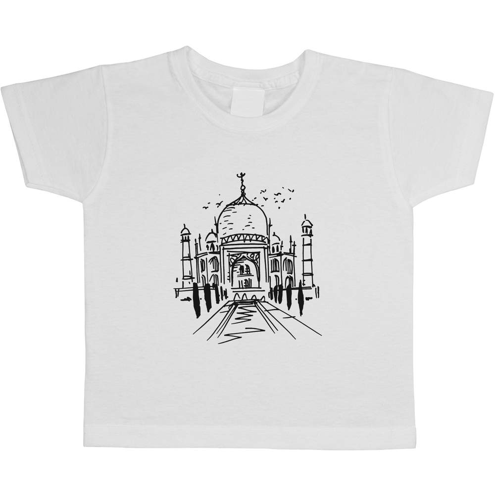 'Taj Mahal' Children's / Kid's Cotton T-Shirts (TS028008)