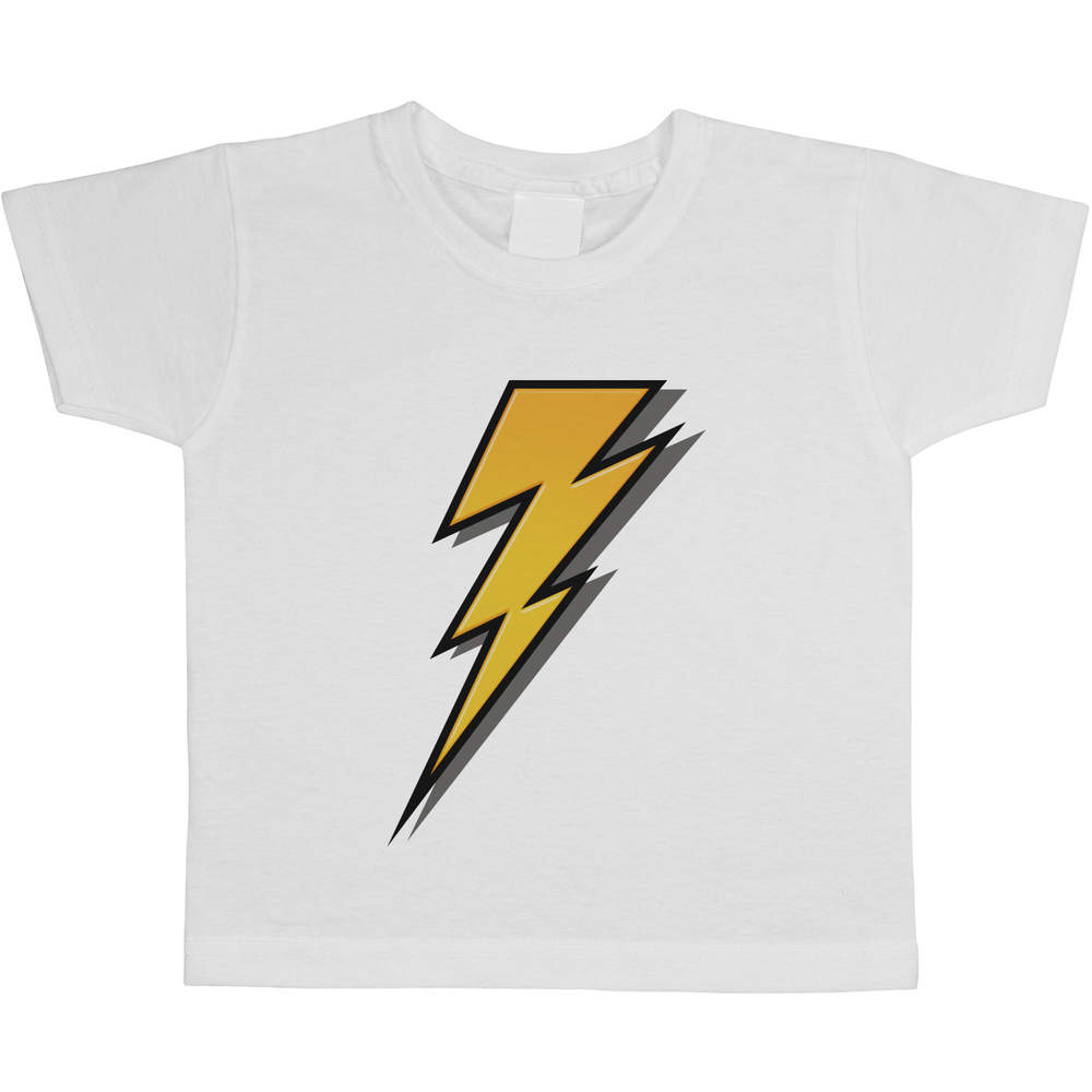'Lightning Bolt' Children's / Kid's Cotton T-Shirts (TS029831)