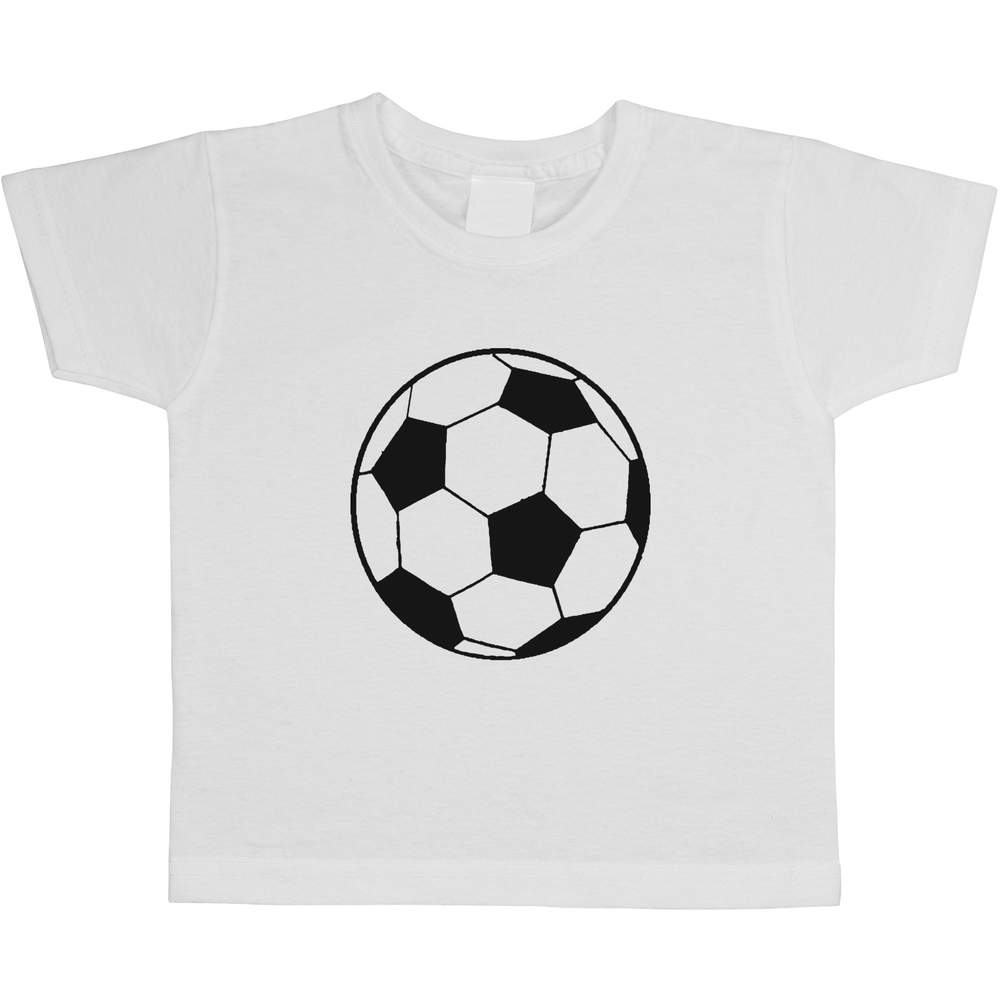 'Football' Children's / Kid's Cotton T-Shirts (TS032236)