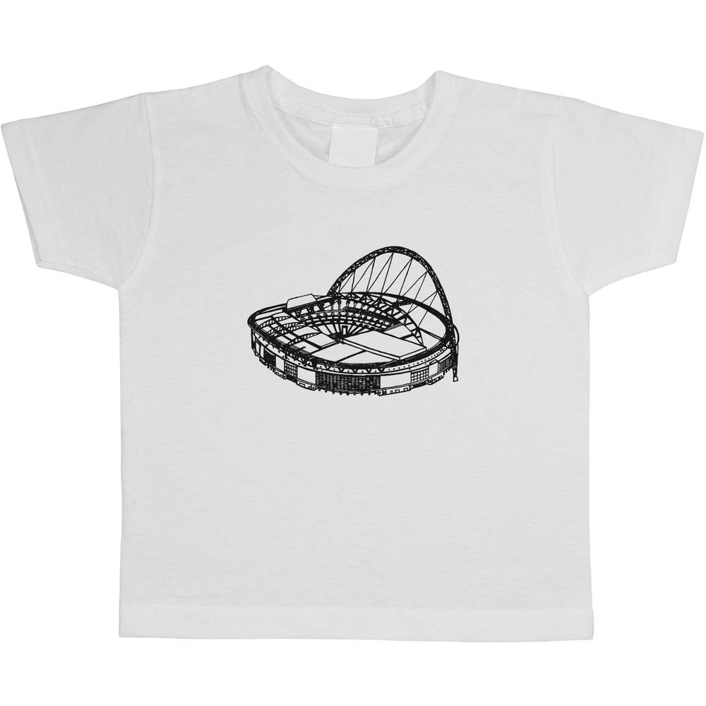 'Wembley Stadium' Children's / Kid's Cotton T-Shirts (TS035939) - Picture 4 of 9
