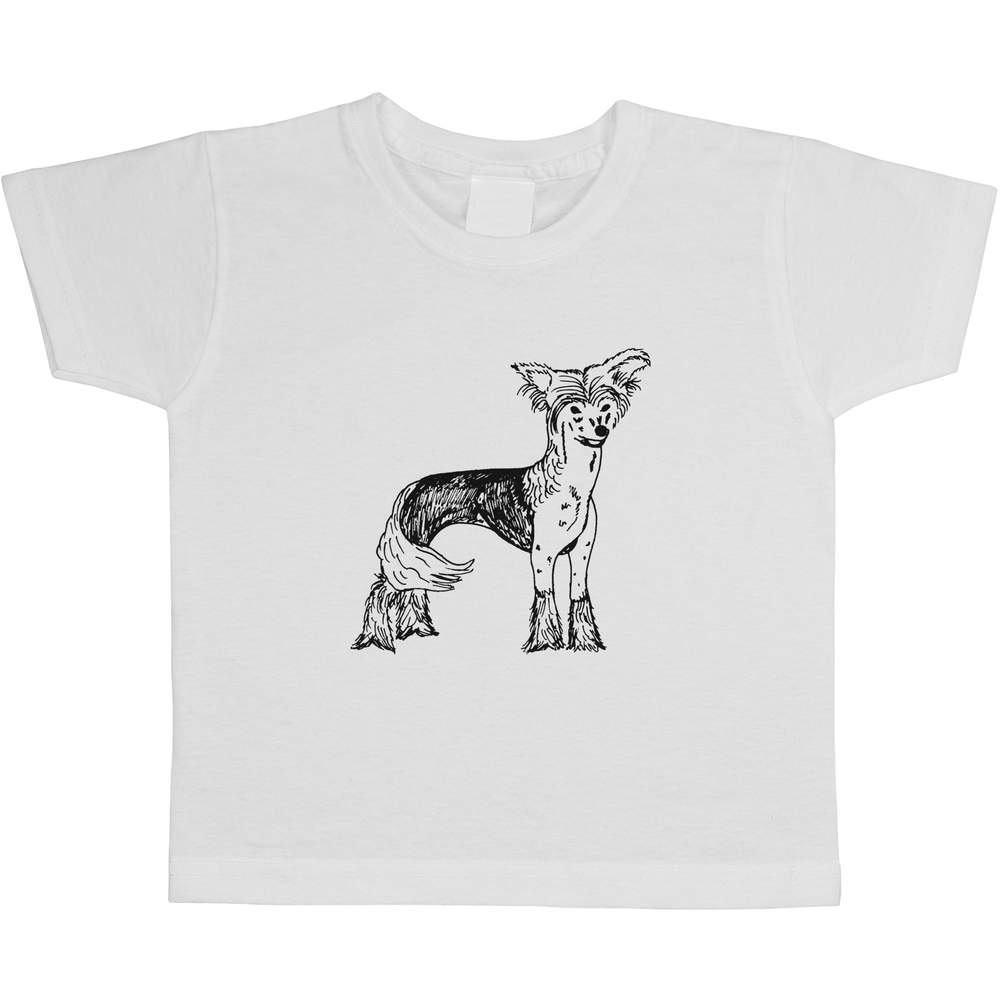 'Chinese Crested Dog' Children's / Kid's Cotton T-Shirts (TS036330)
