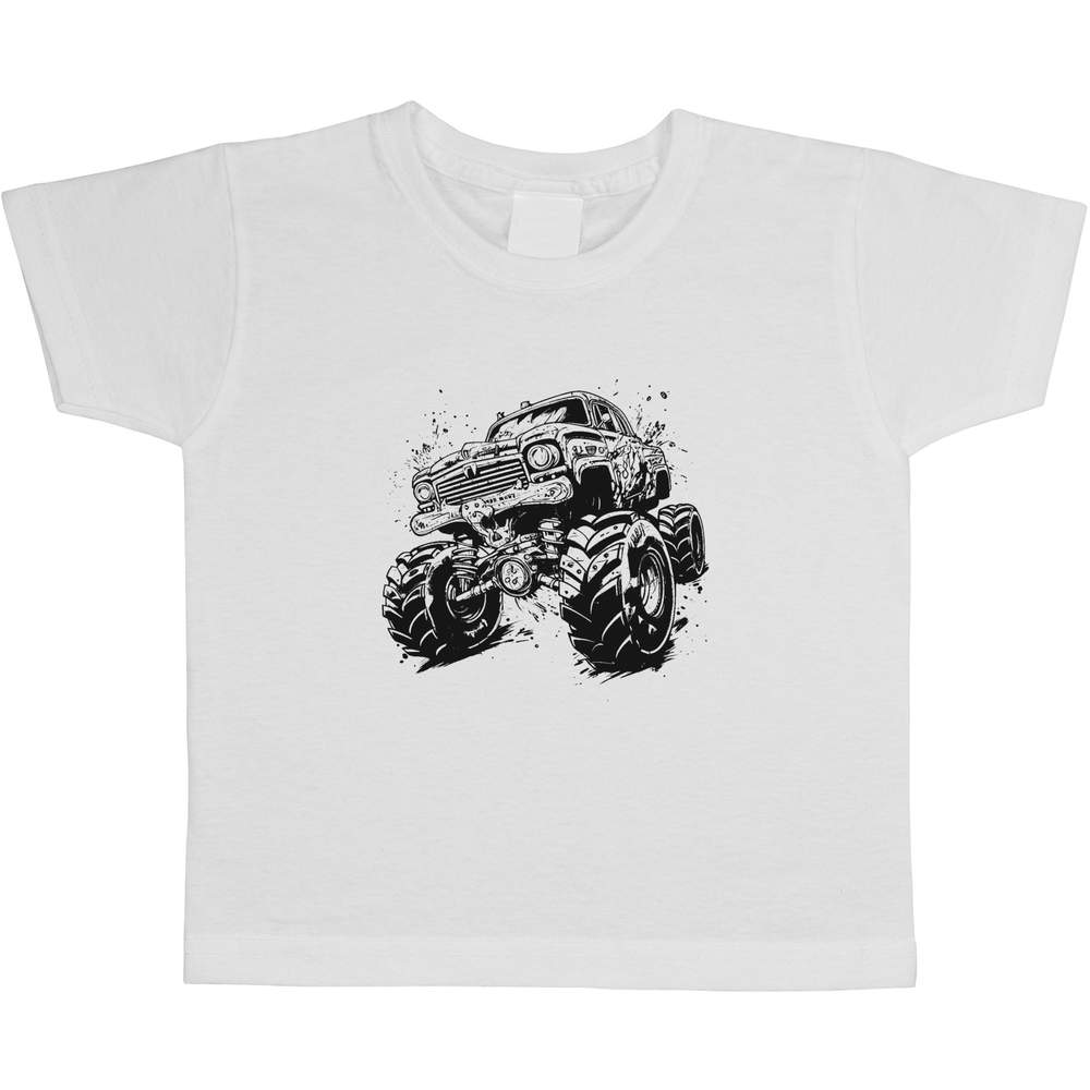 'Monster Truck' Children's / Kid's Cotton T-Shirts (TS039815) - Picture 4 of 9