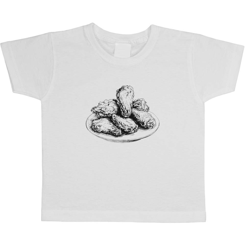 'Fried Chicken' Children's / Kid's Cotton T-Shirts (TS043127)