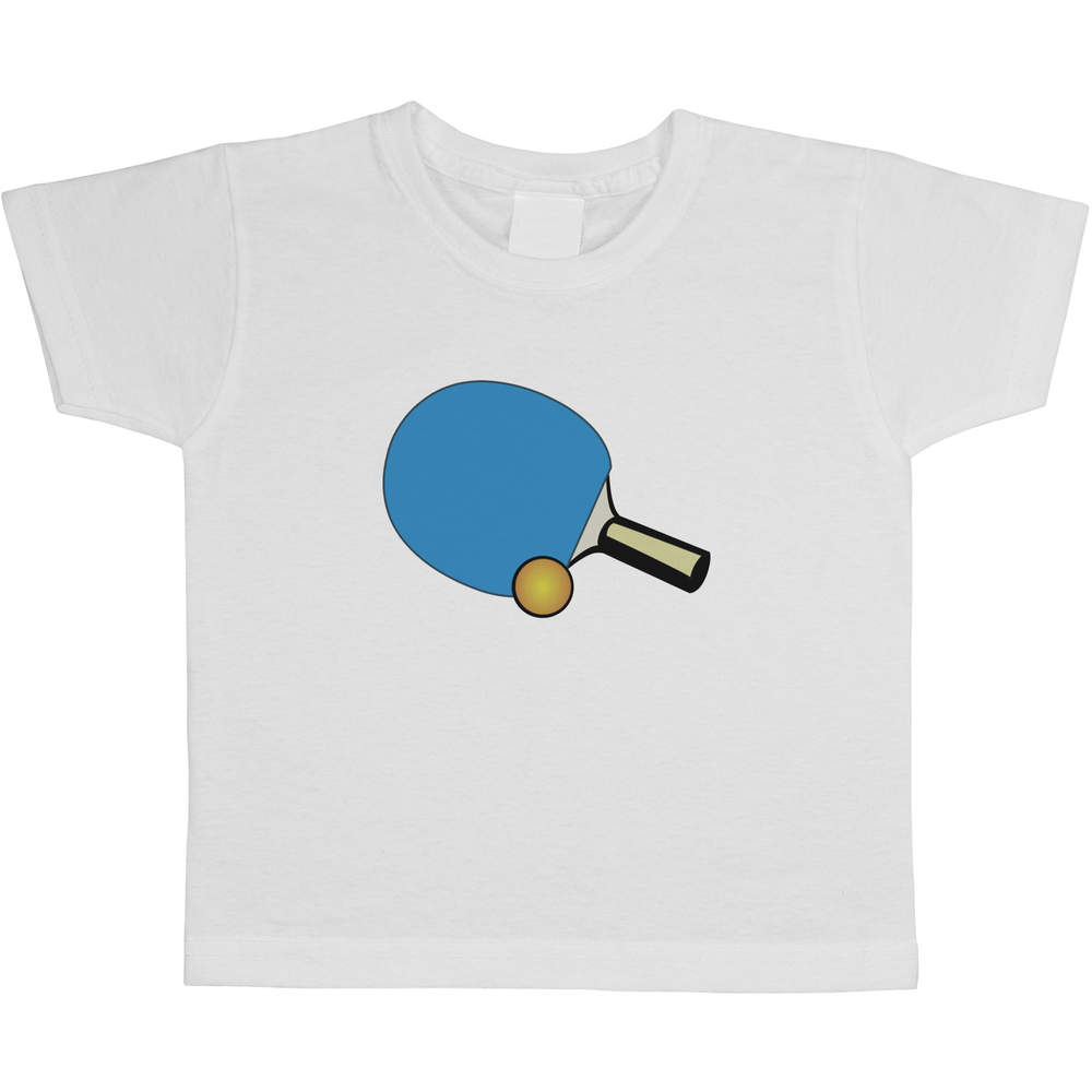 'Ping Pong Paddle' Children's / Kid's Cotton T-Shirts (TS046791)