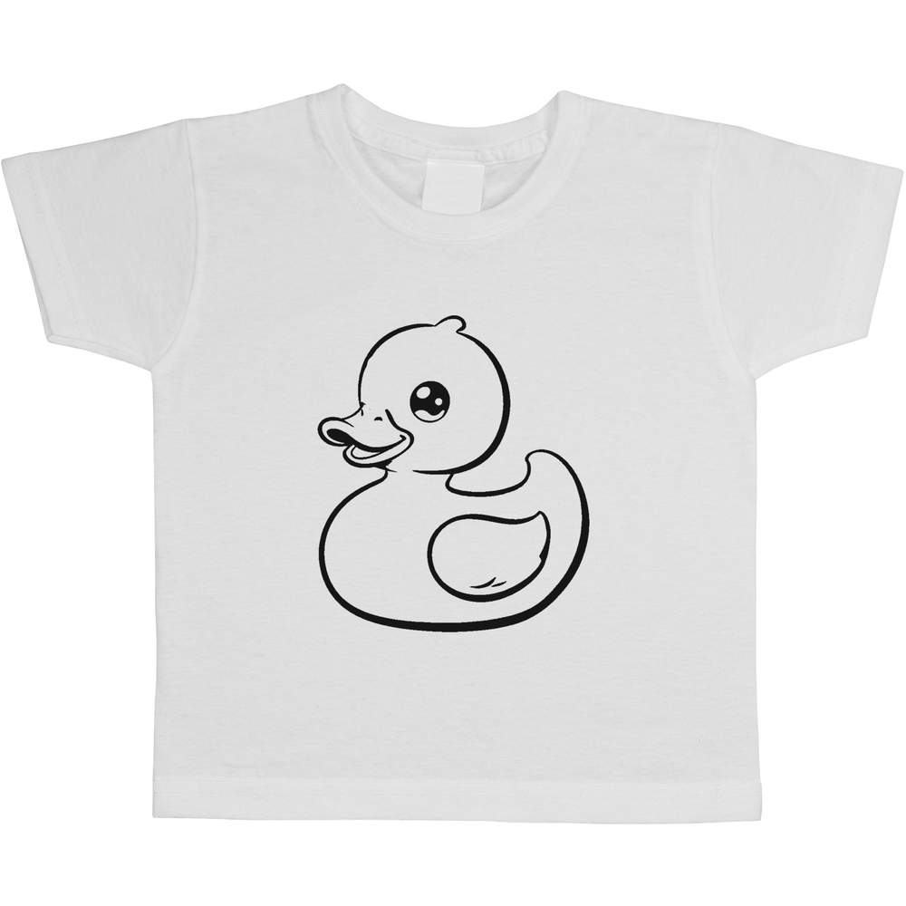 'Rubber Ducky' Children's / Kid's Cotton T-Shirts (TS048858)