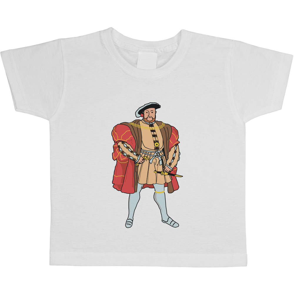 'King Henry VIII' Children's / Kid's Cotton T-Shirts (TS050699)