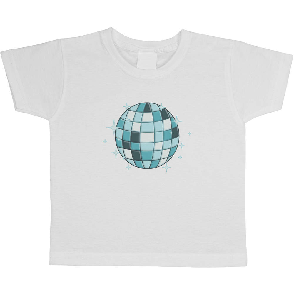 'Sparkling Disco Ball' Children's / Kid's Cotton T-Shirts (TS051969)