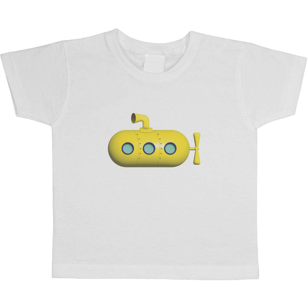 'Yellow Submarine' Children's / Kid's Cotton T-Shirts (TS052105)
