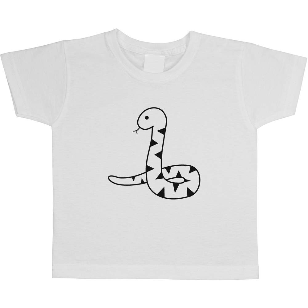 'Snake' Children's / Kid's Cotton T-Shirts (TS053422)