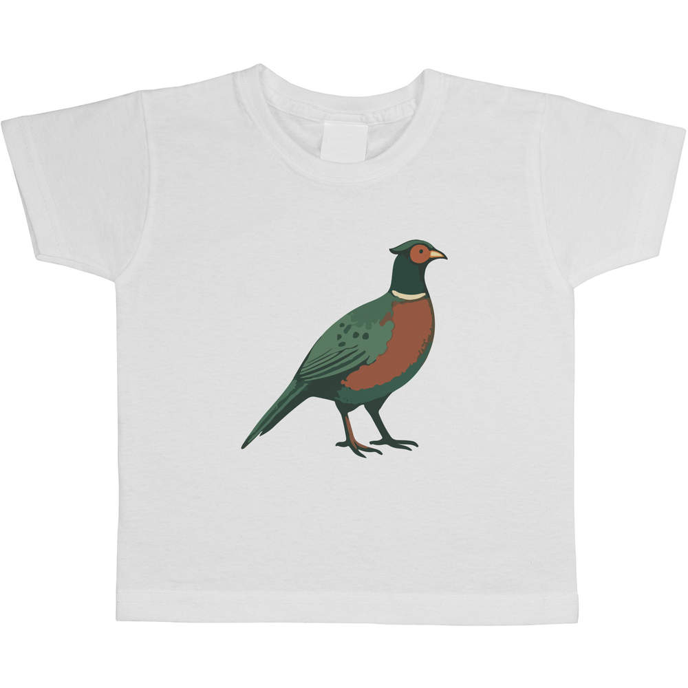 'Male Pheasant' Children's / Kid's Cotton T-Shirts (TS055812)