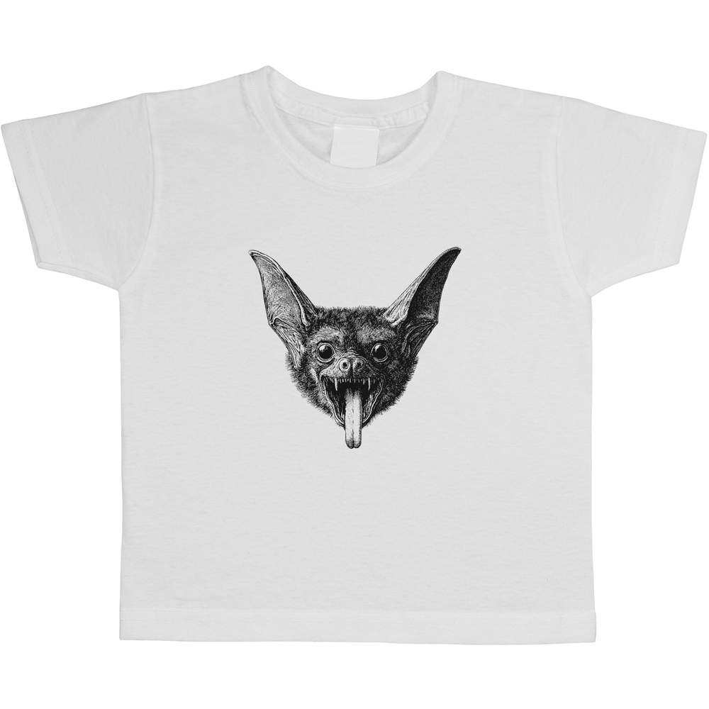 'Vampire Bat Tongue Sticking Out' Children's / Kid's Cotton T-Shirts (TS056108)