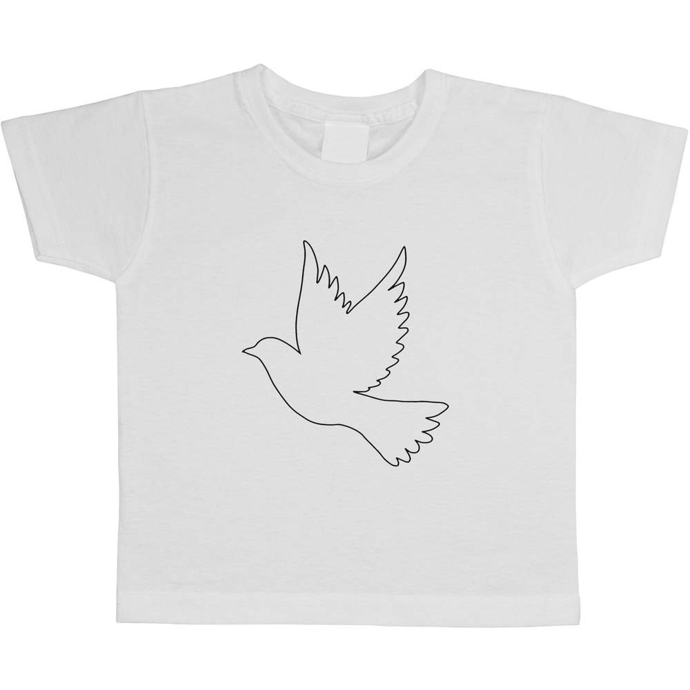 'Flying Bird' Children's / Kid's Cotton T-Shirts (TS056159)