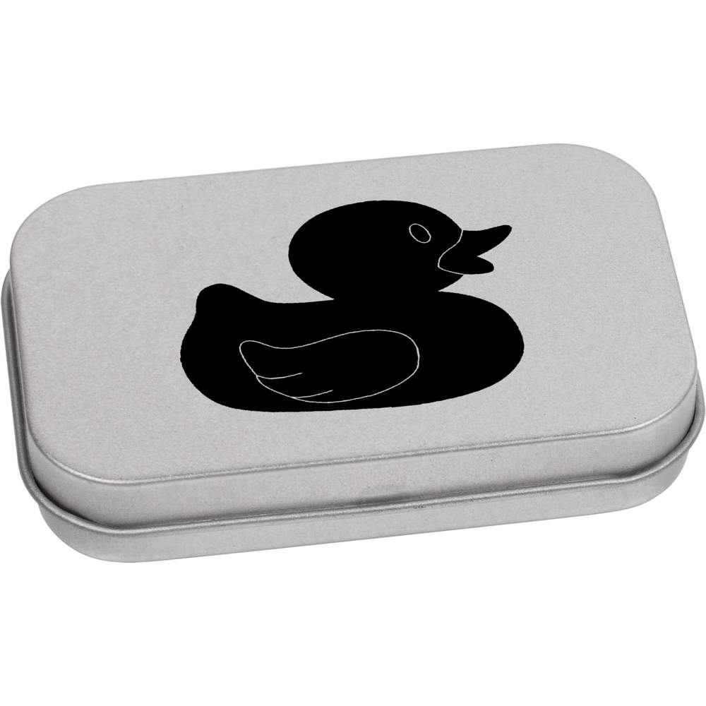 'Rubber Duck' Metal Hinged Tin / Storage Box (TT007713)