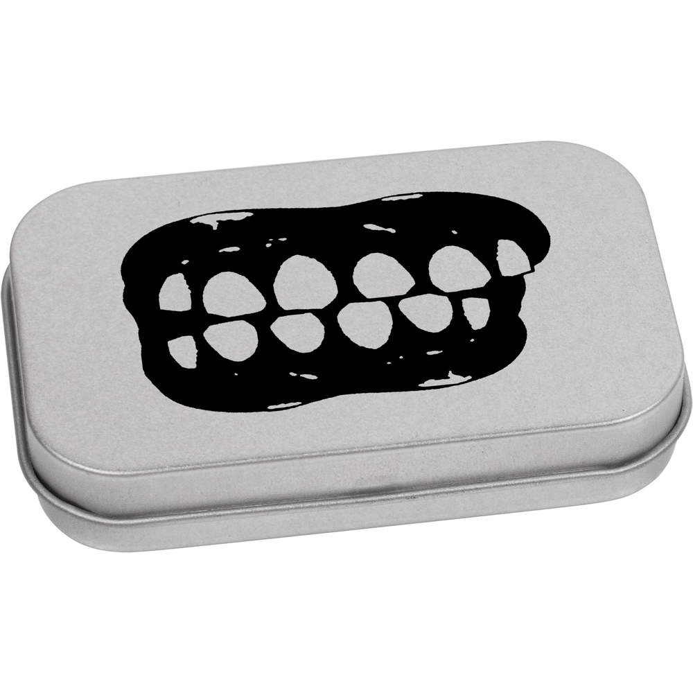 'Teeth & Gums' Metal Hinged Tin / Storage Box (TT010518)