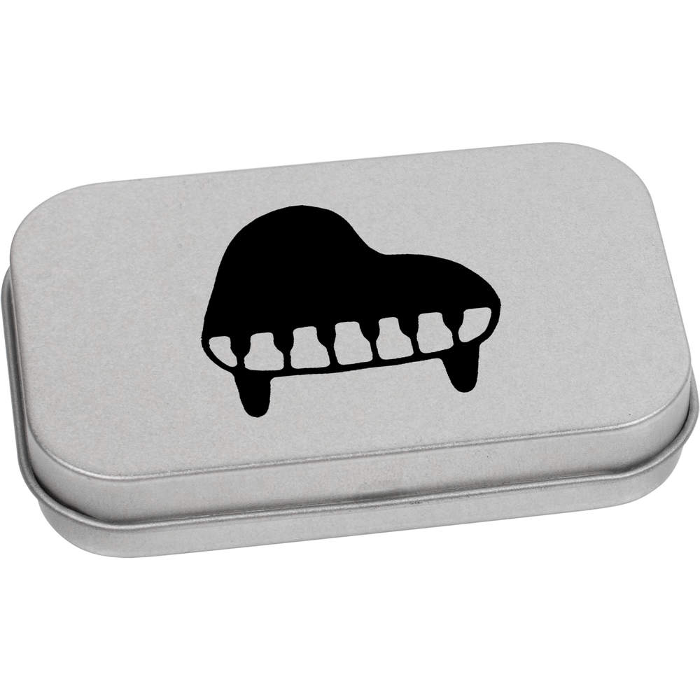 'Grand Piano' Metal Hinged Tin / Storage Box (TT017927)