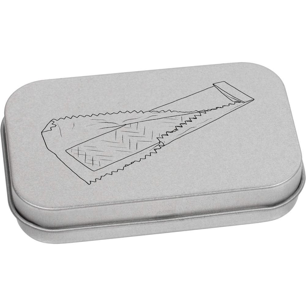 'Chewing Gum' Storage / Stationery Tin - Metal Hinged Keepsake Box for Stationery, Crafts, Sweets and Gifts (TT039700)