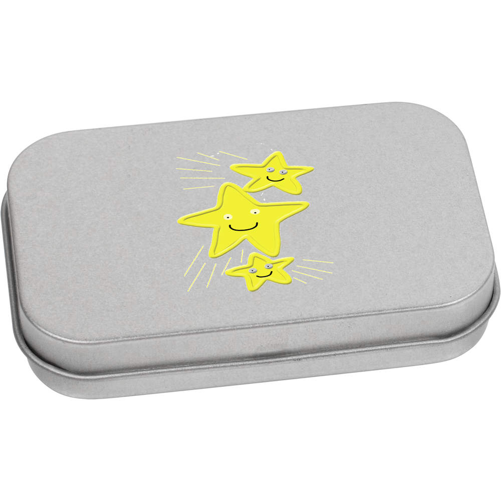 'Shooting Star Party' Metal Hinged Tin / Storage Box (TT049001)