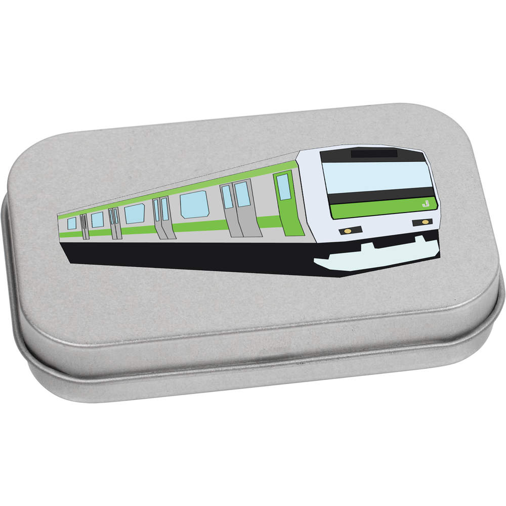'Japanese Train' Storage / Stationery Tin - Metal Hinged Keepsake Box for Stationery, Crafts, Sweets and Gifts (TT058025)