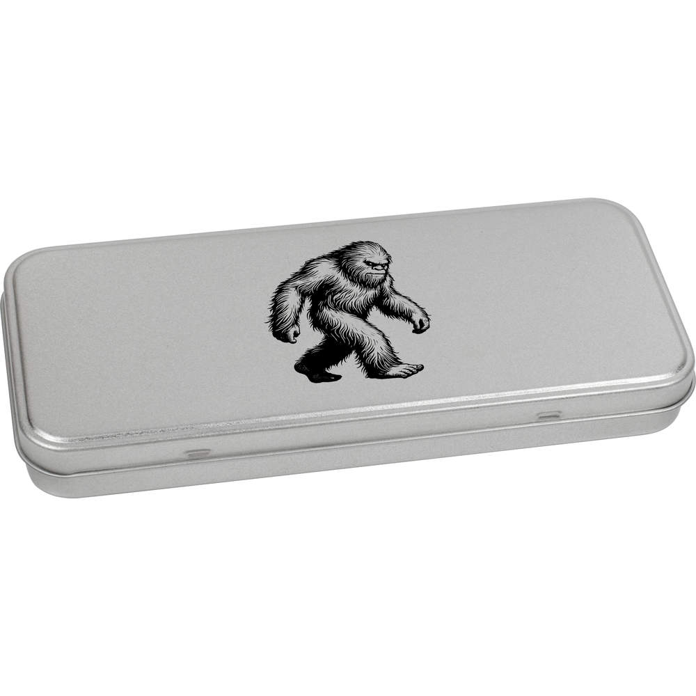 'Sasquatch' Metal Hinged Stationery Tin / Storage Box (TT00233569)