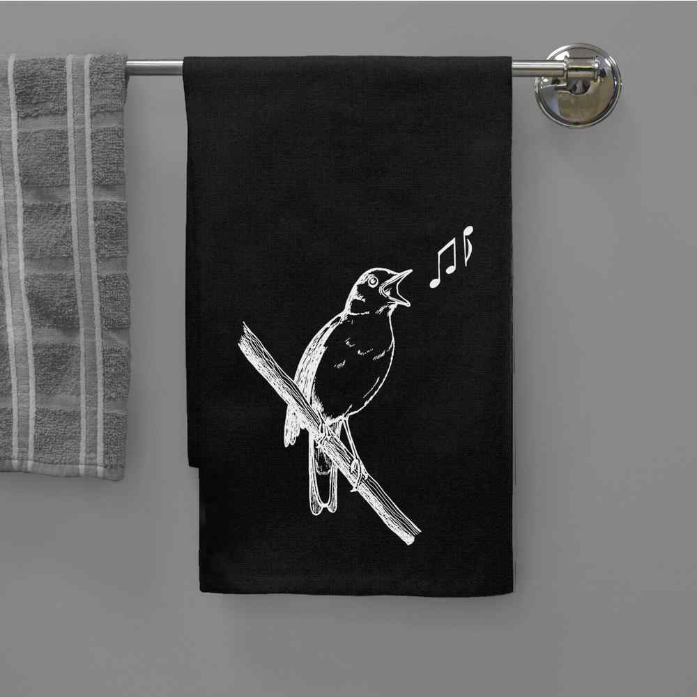Serviette / torchon en coton « Common officiel Rossignol » (TW035883)