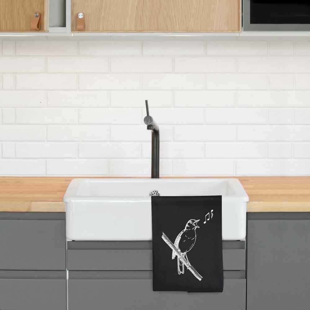 Serviette / torchon en coton « Common officiel Rossignol » (TW035883)