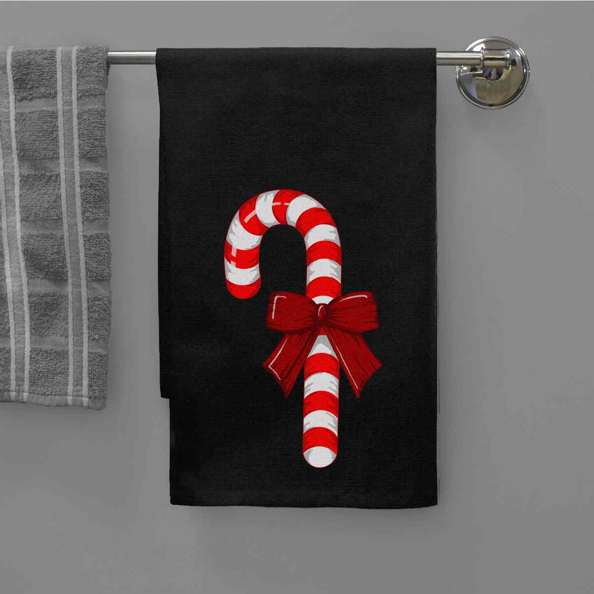 Geschirrtuch/Geschirrtuch 'Zuckerstange mit Schleife' aus Baumwolle (TW036620) - Bild 15 von 18