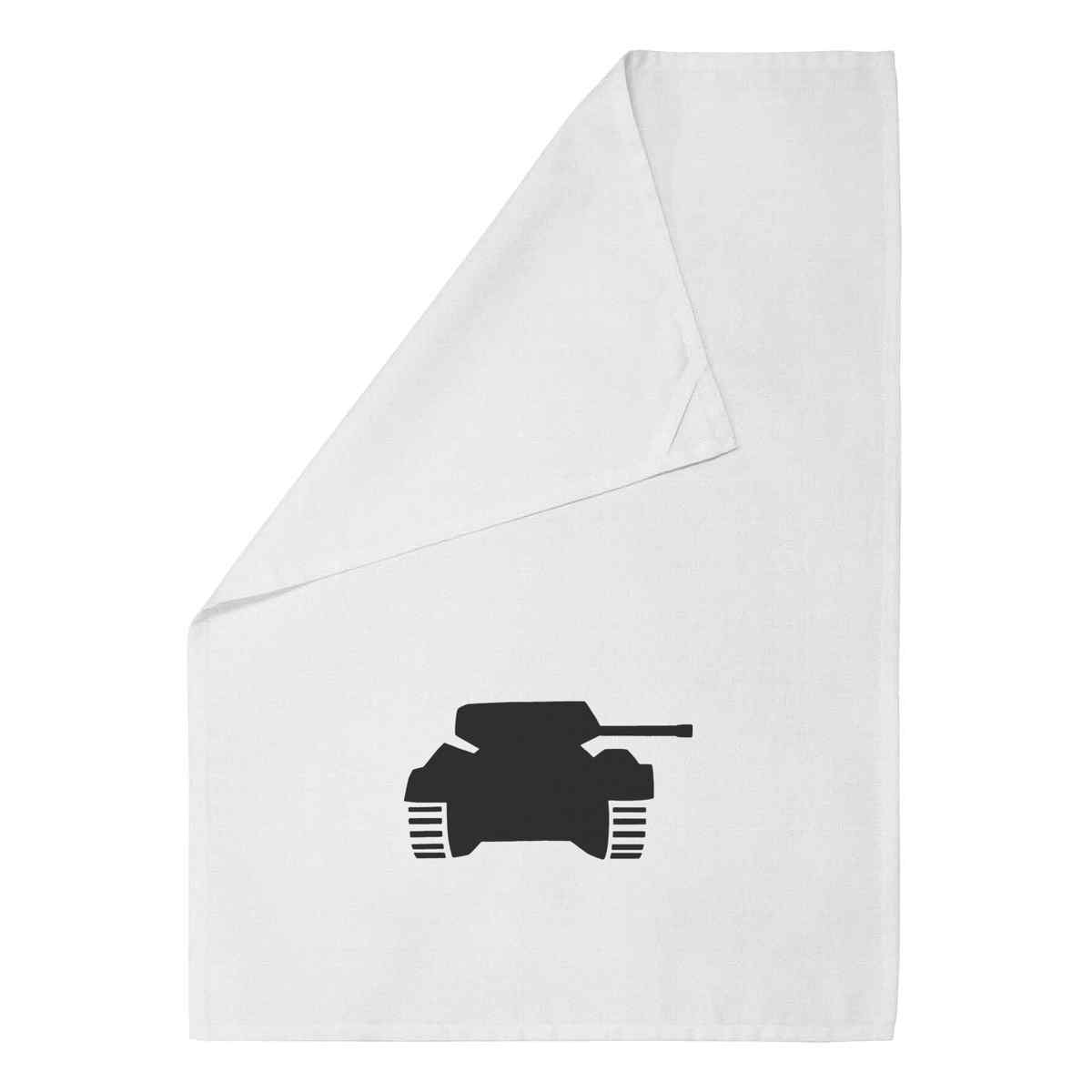 'Tank' Cotton Tea Towel / Dish Cloth (TW026474)