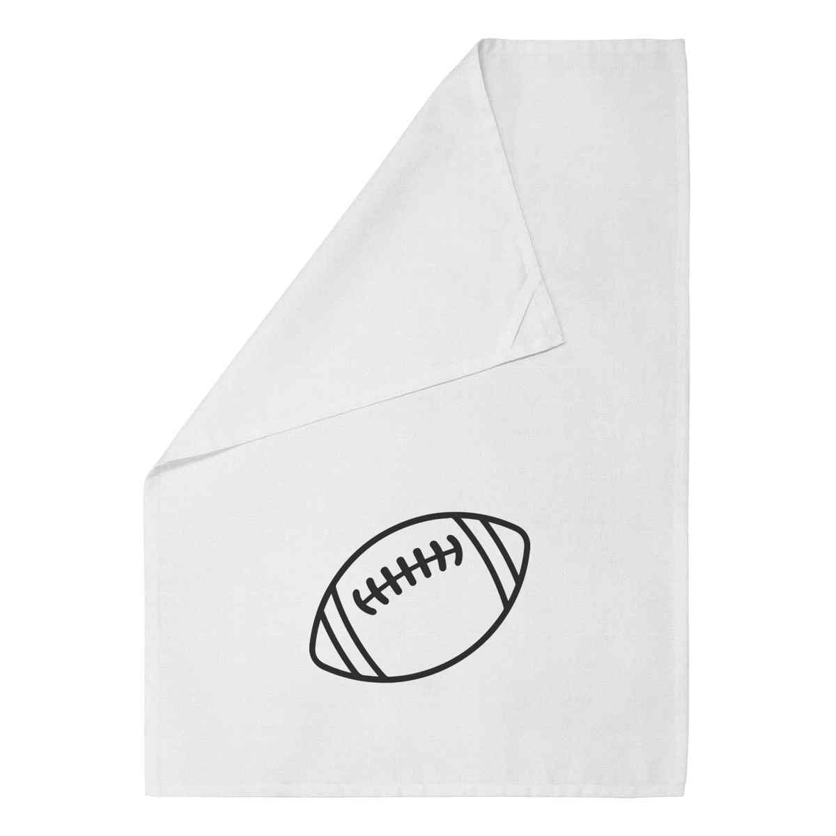 'Football ' Cotton Tea Towel / Dish Cloth (TW045341)