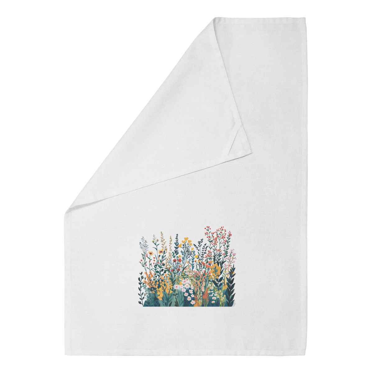 'Wild Garden' Cotton Tea Towel / Dish Cloth (TW049373)