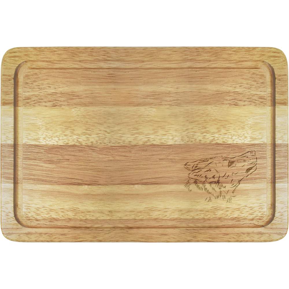 'Wolf's Head' Wooden Boards (WB002805)