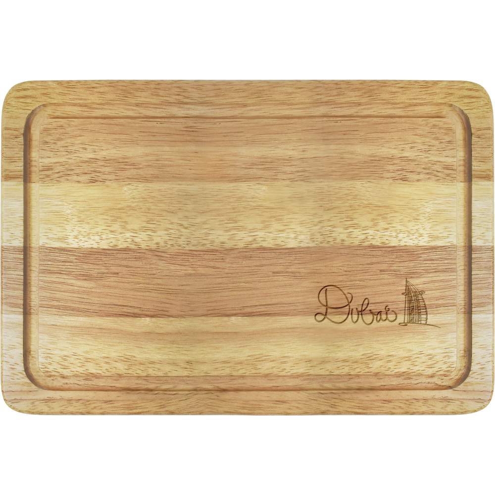 'Dubai Text' Wooden Boards (WB015999)