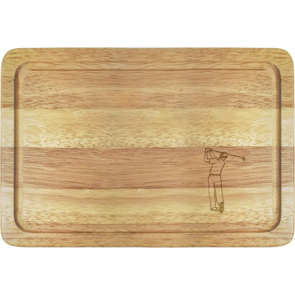 'Golfer Man' Wooden Boards (WB016340)