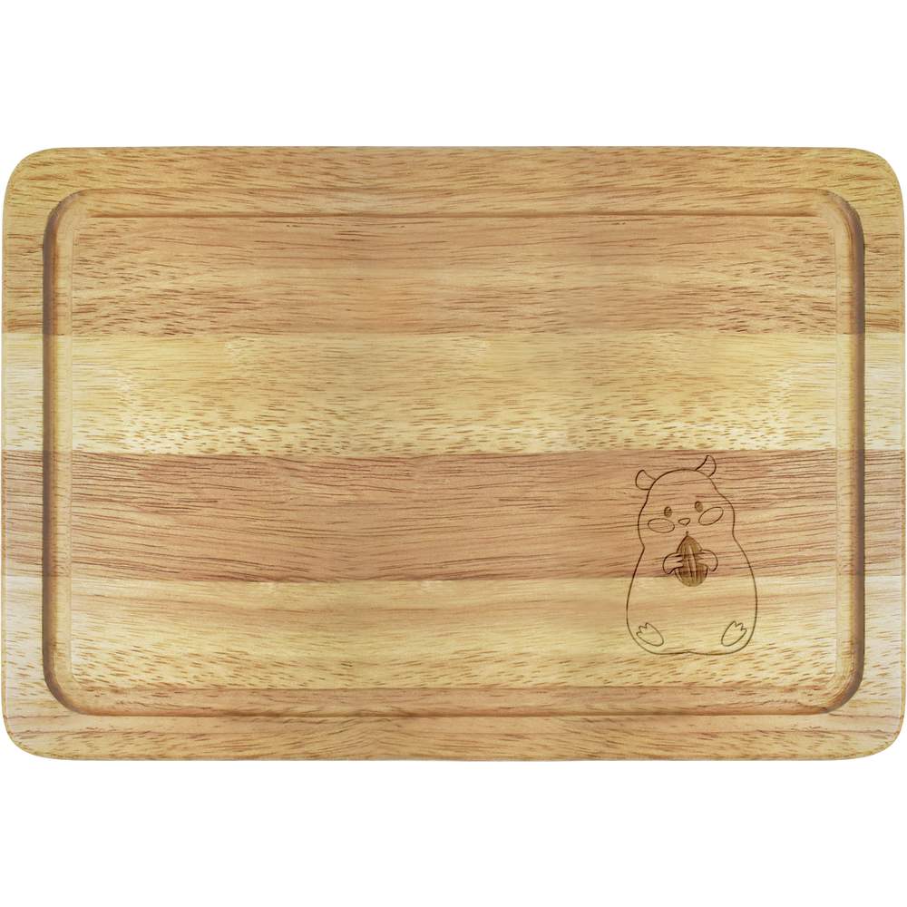 'Hamster & Sunflower Seed' Wooden Boards (WB021223)