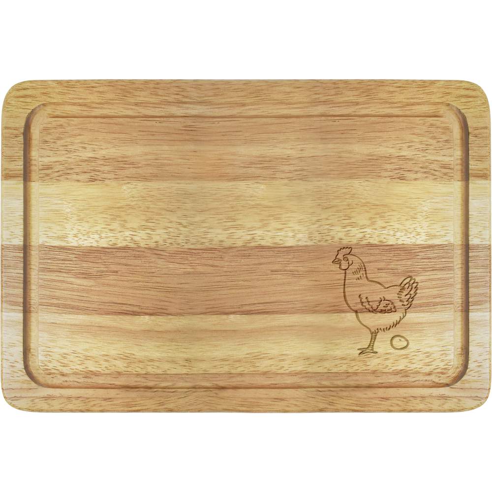 'Hen & Egg' Wooden Boards (WB024544)
