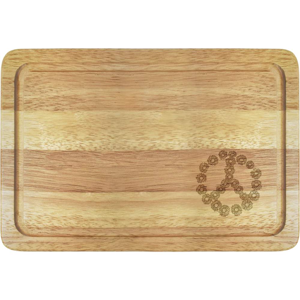 'Peace Daisy Symbol' Wooden Boards (WB046410)