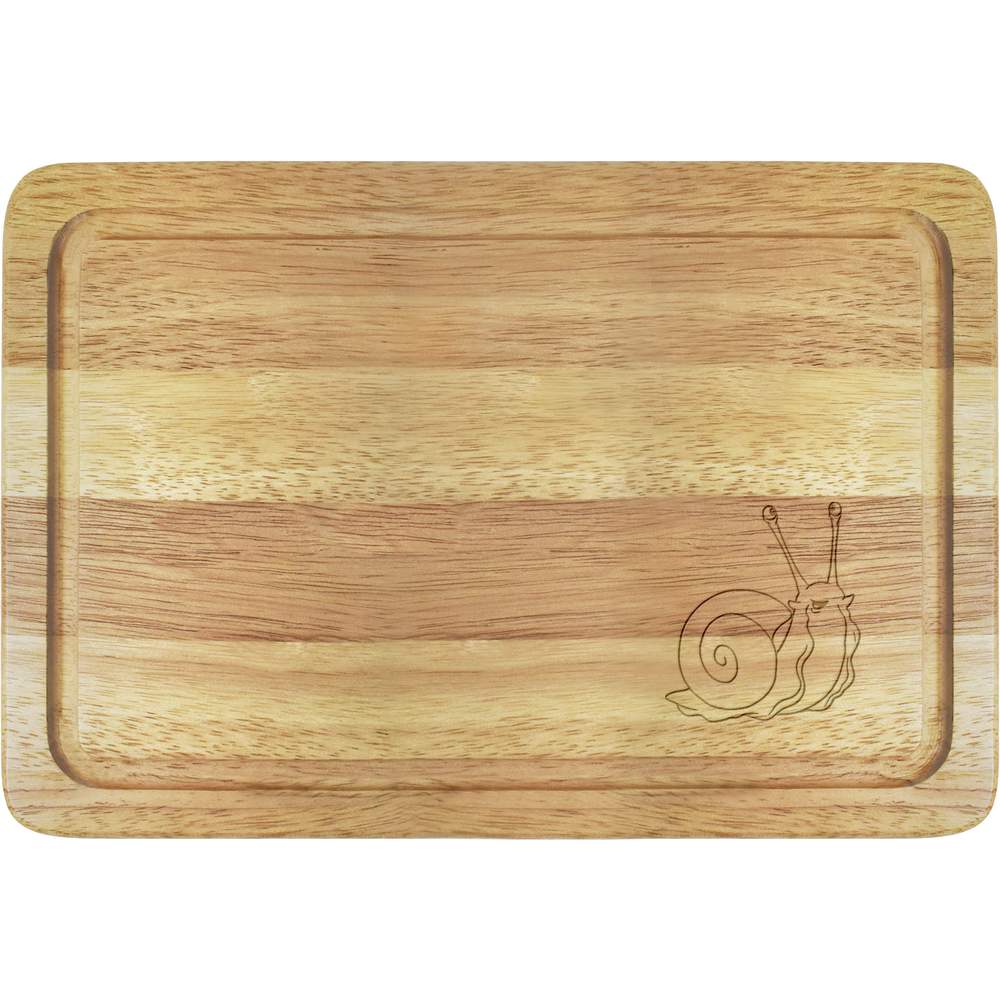 'Happy Snail' Wooden Boards (WB051967)