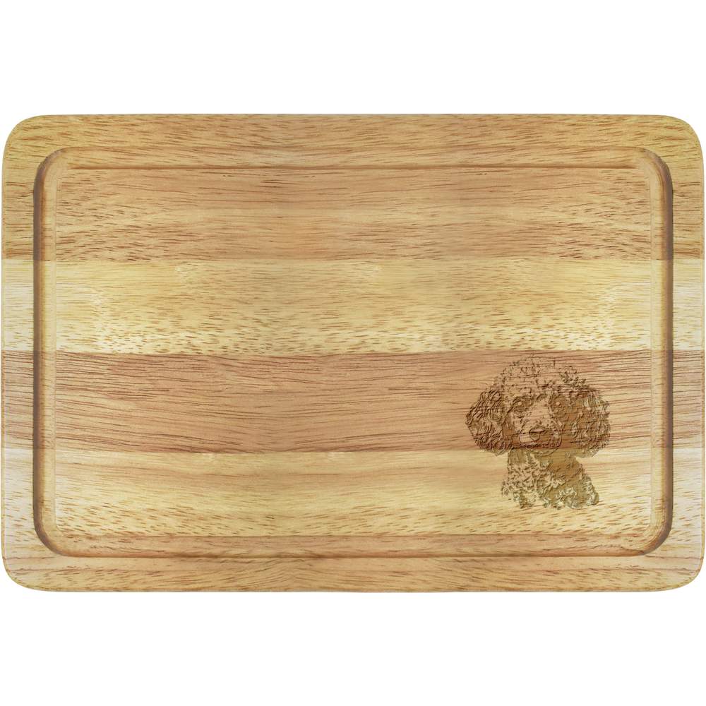 'Poodle Portrait' Wooden Boards (WB052052)