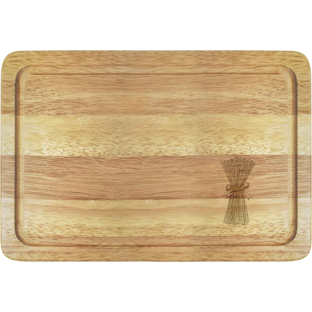 'Spaghetti Pasta with Ribbon' Wooden Chopping / Cutting Board (WB00086461)