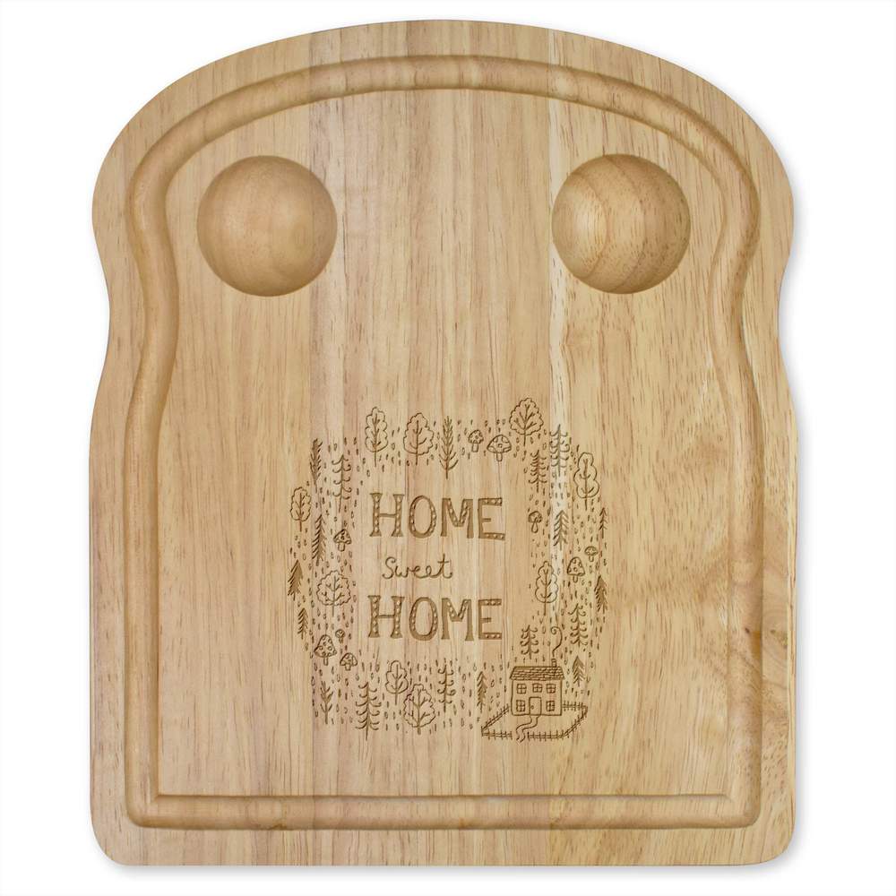 'Home Sweet Home' Wooden Breakfast Board (WB00022759)
