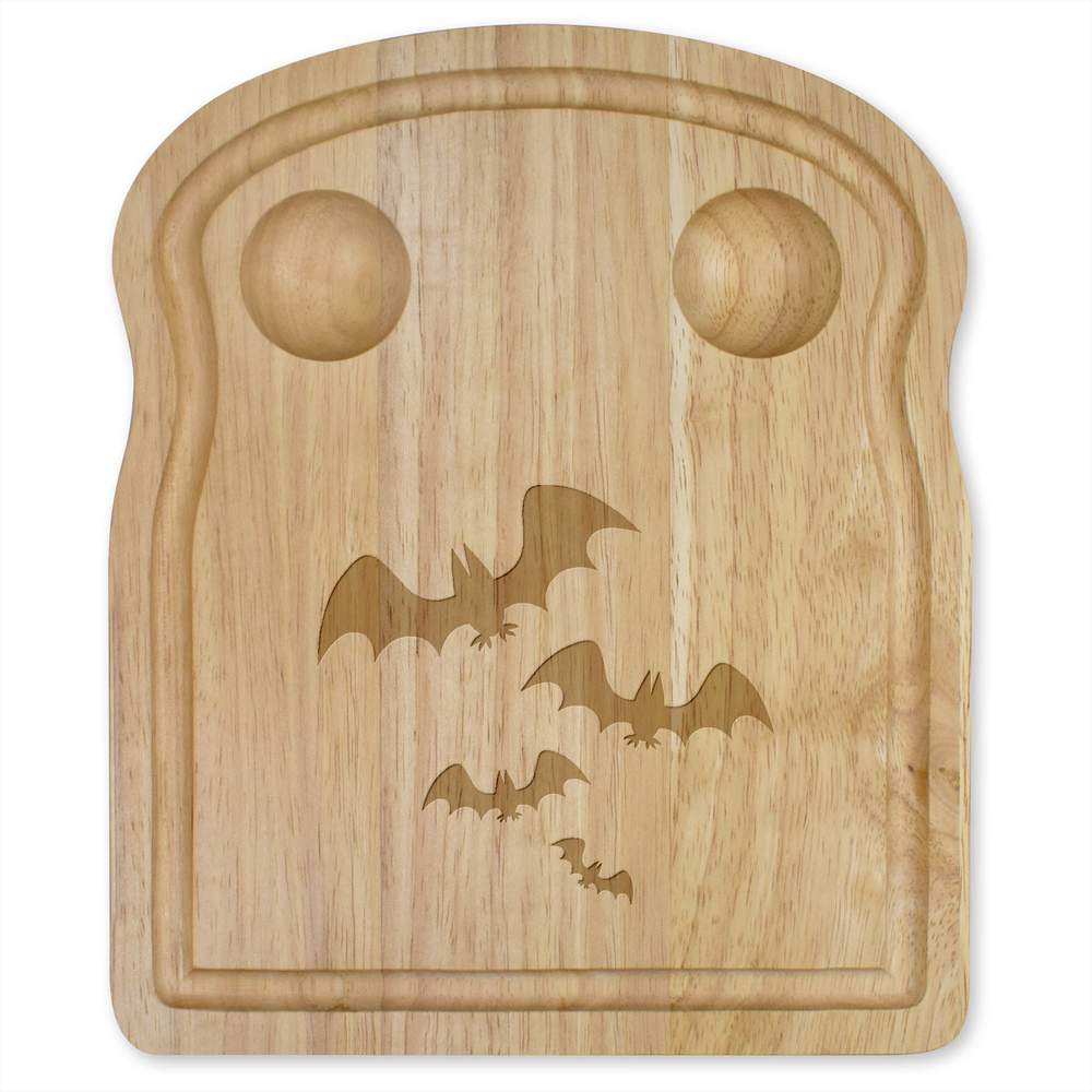 'Flying Bats' Wooden Breakfast Board (WB00024070)