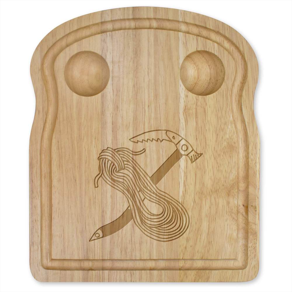 'Climbing Equipment' Wooden Breakfast Board (WB00028253)