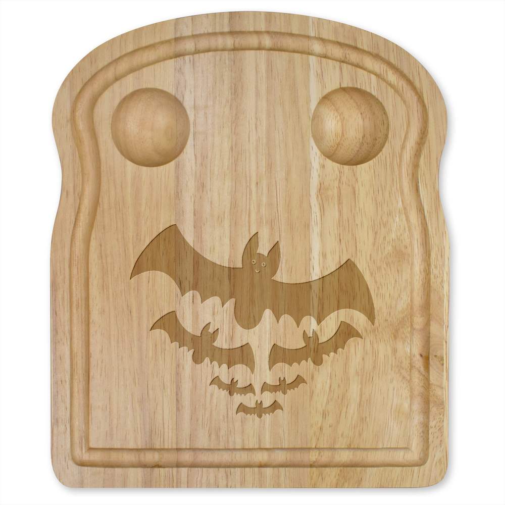 'Flying Bats' Wooden Breakfast Board (WB00056431)
