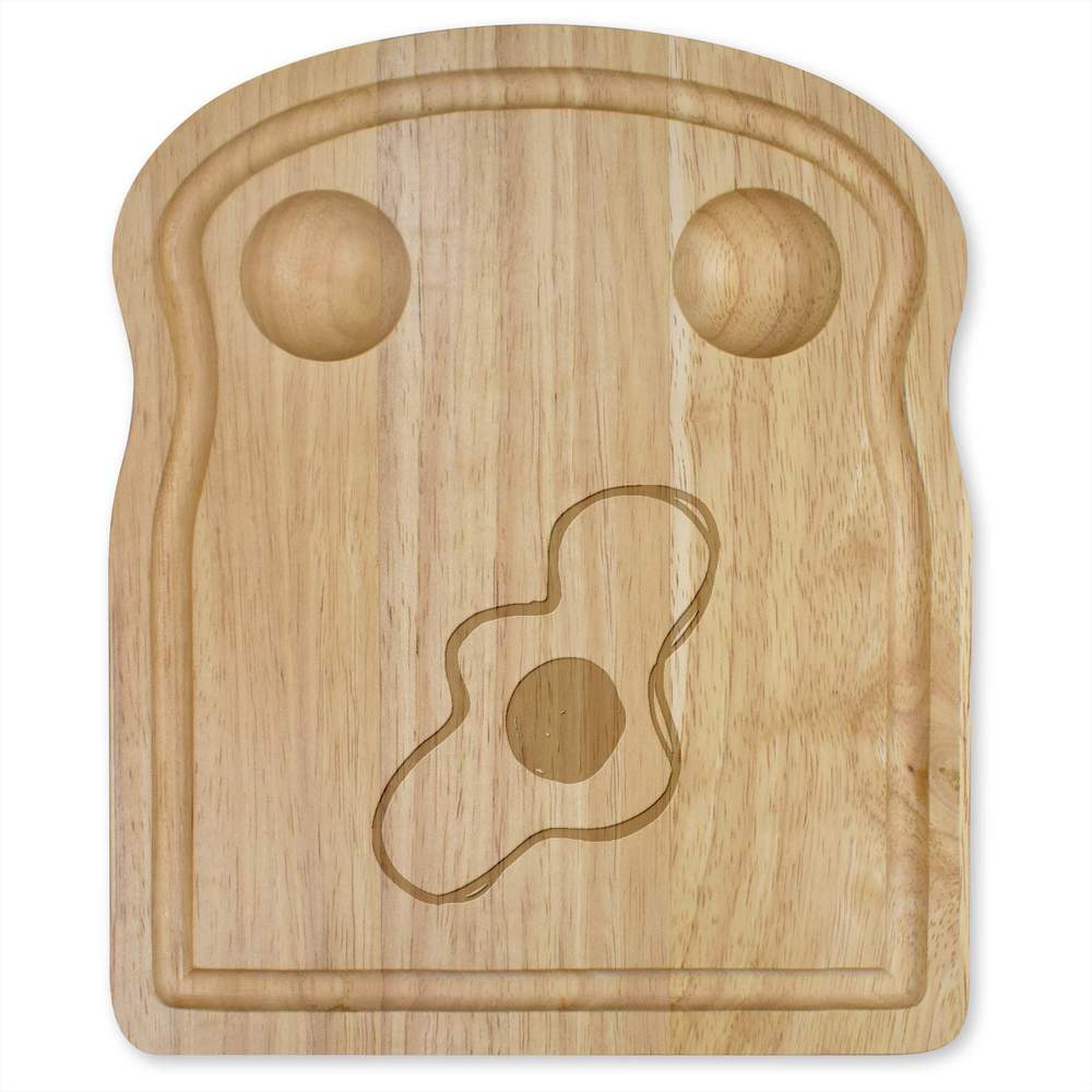'Fried Egg' Wooden Breakfast Board (WB00067049)