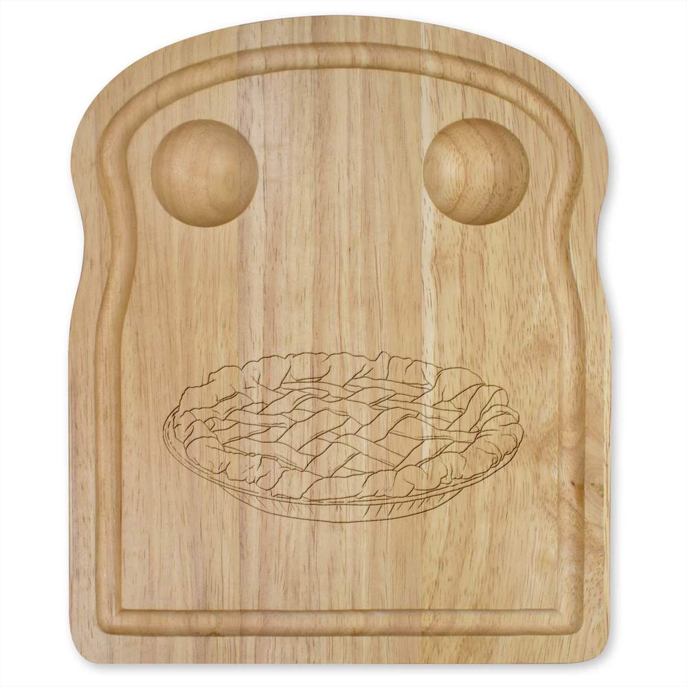 'Lattice Pie' Wooden Breakfast Board (WB00077495)