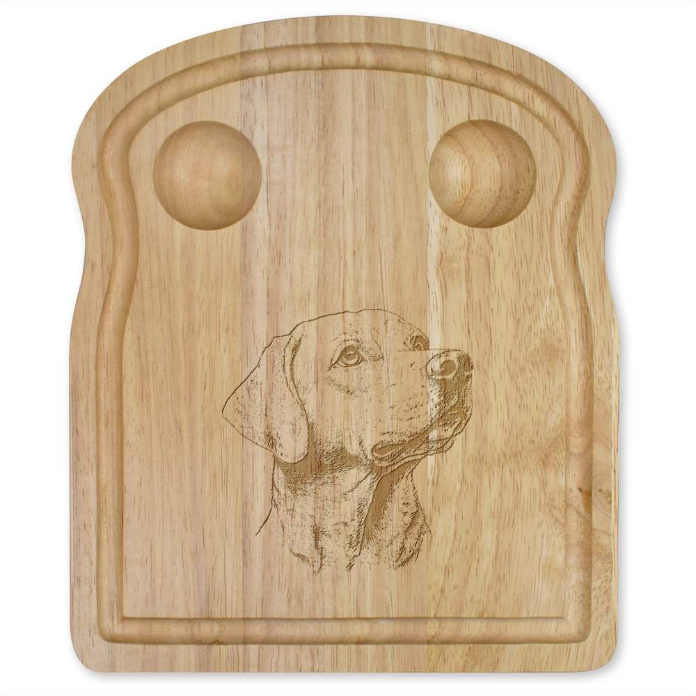 'Labrador Retriever ' Wooden Breakfast Board (WB00085232)