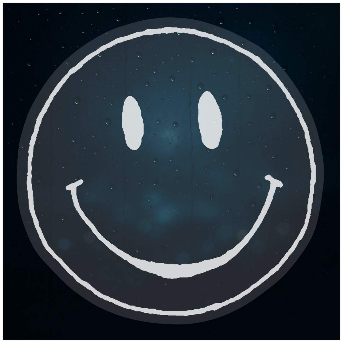 'Happy Face' Static Window Clings / Stickers (WC006869)