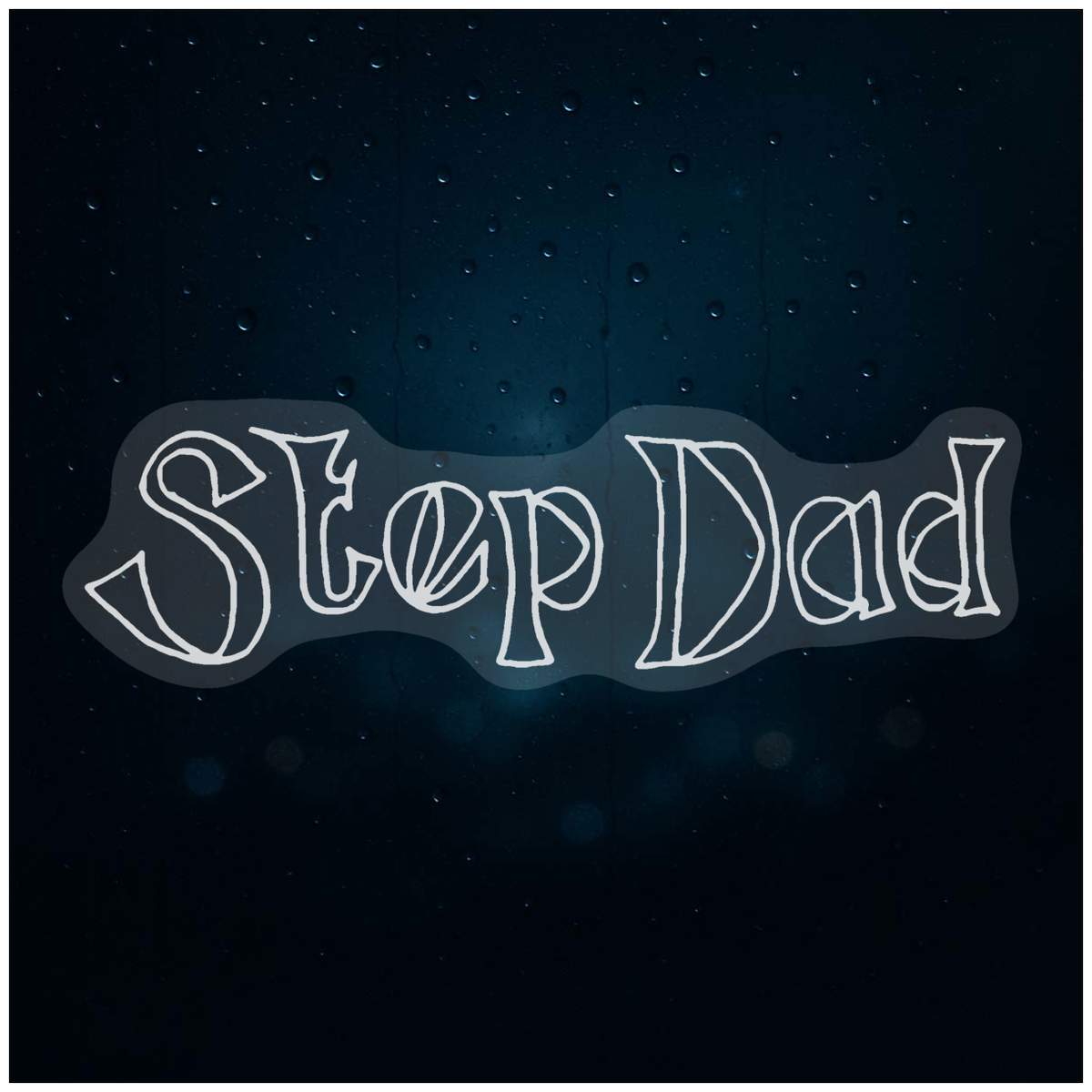 'Step Dad' Static Window Clings / Stickers (WC011685)
