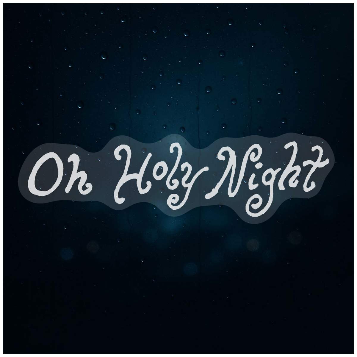 'Oh Holy Night' Static Window Clings / Stickers (WC015357)