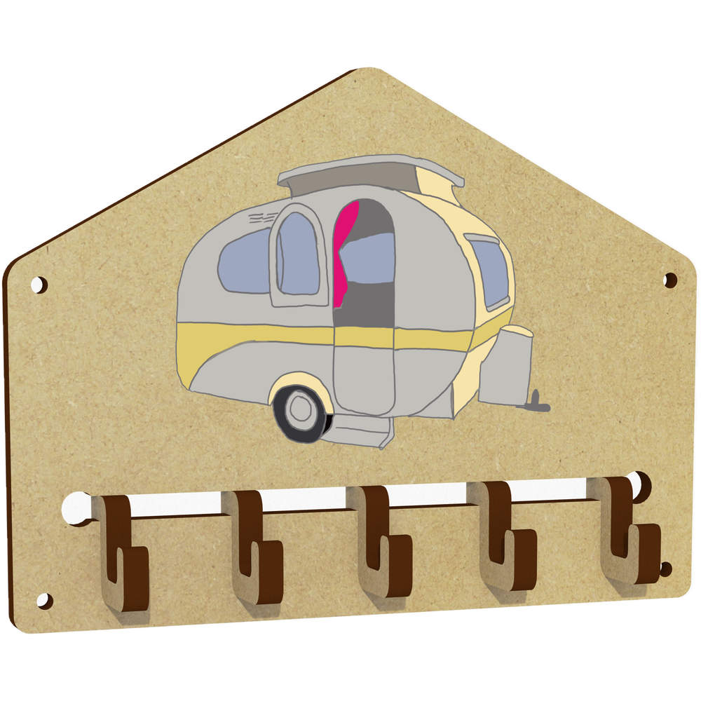 'Caravan' Wall Mounted Key Hooks / Holder (WH00042685)